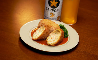 ふわっと広がる優しい甘み 大人のカニクリームコロッケ