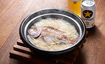 上品な甘みと香りを楽しむ 鯛飯