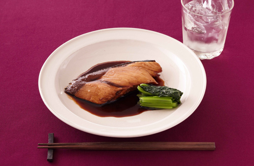 ブリのこっくり黒糖煮