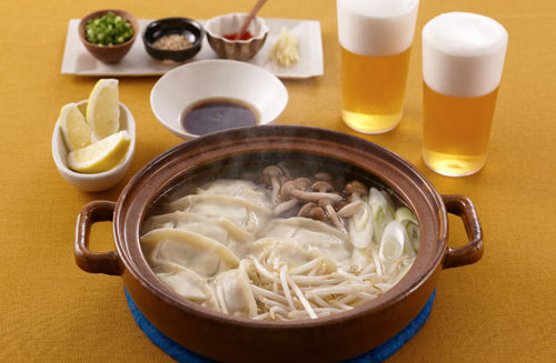 体ポカポカ水餃子鍋