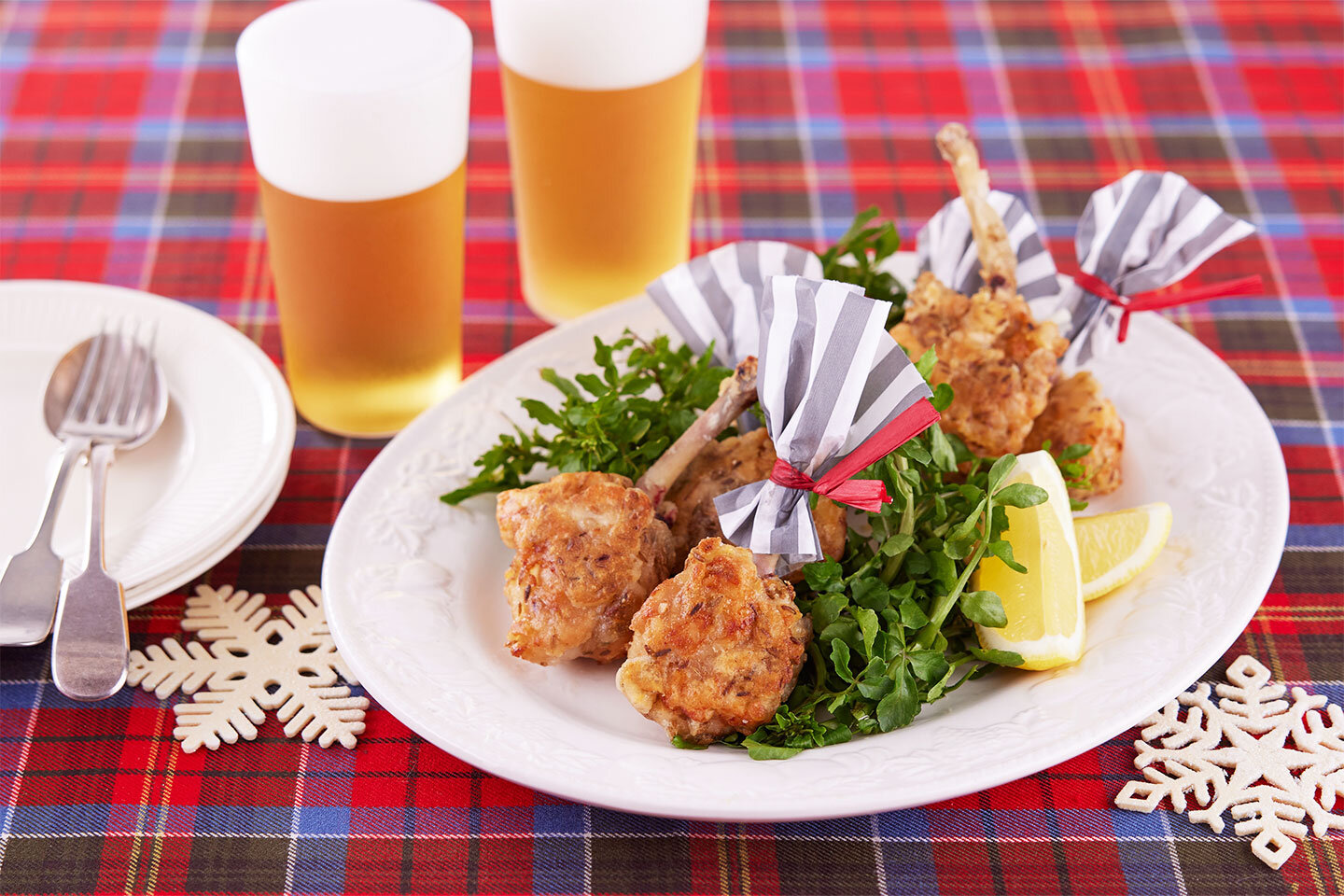チューリップチキンのクミン揚げ