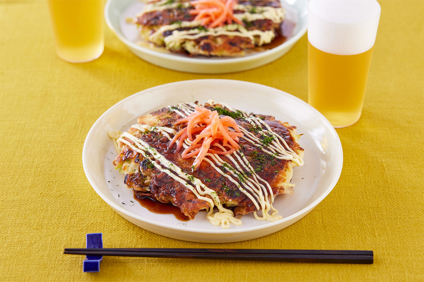 米粉の豚玉お好み焼き