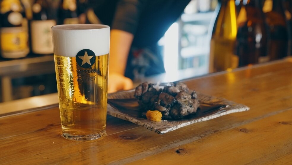ザ・パーフェクト黒ラベルが飲める店の大人つまみ「ぎんざ阿吽」篇