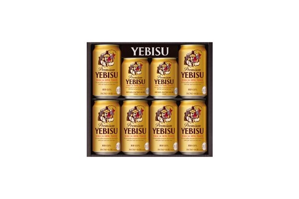 ヱビスビール缶350ml×6本、ヱビスビール缶250ml×2本