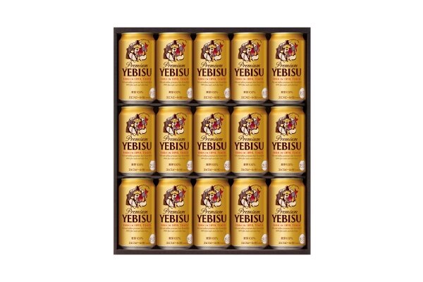 ヱビスビール缶350ml×15本