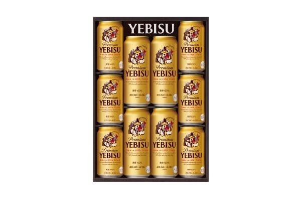 ヱビスビール缶350ml×6本、ヱビスビール缶500ml×4本