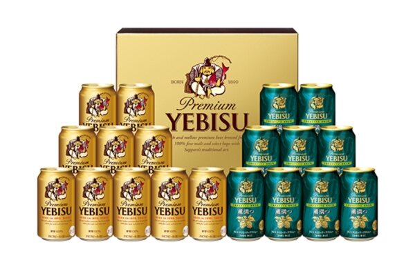 ヱビスビール缶350ml×10本、ヱビス クリエイティブブリュー 薫満つ缶350ml×9本