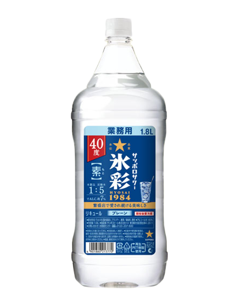 40度：1.8Lペットボトル
