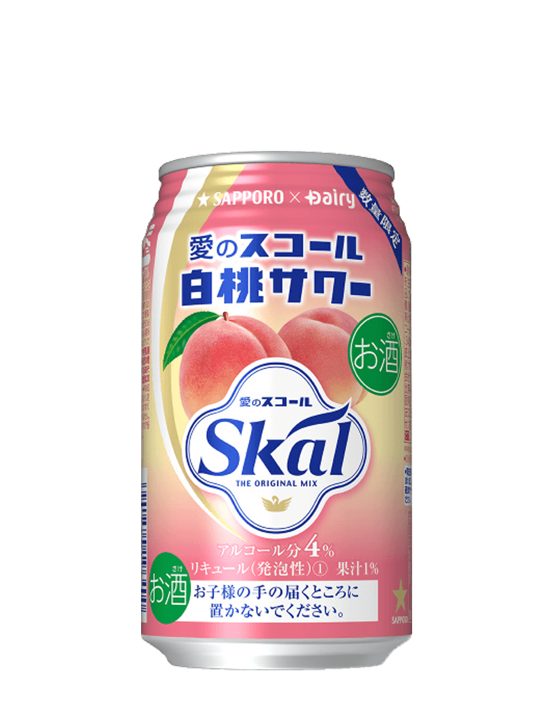 サッポロ 愛のスコール白桃サワー