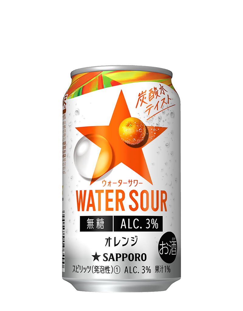 サッポロ WATER SOUR オレンジ