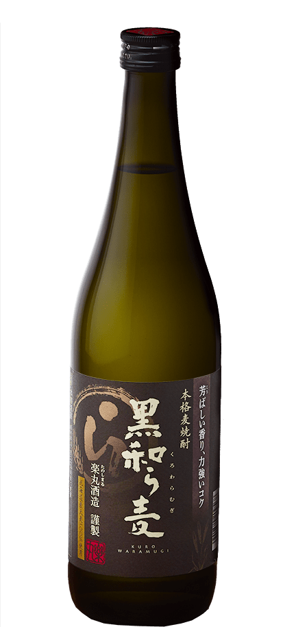 本格麦焼酎 黒和ら麦 ボトル - 720ml