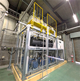 発酵炭酸ガス液化回収用冷凍機（CO2冷媒）