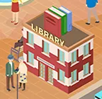 画像：ヱビス図書館
